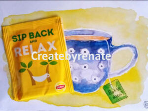 Bakkie doen met theezakje Nr. 20